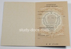 Аттестат за 11 класс до 1994 в Рязани
